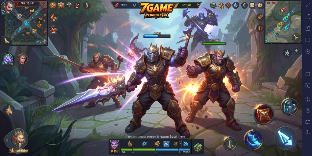 Screenshot gameplay 7GAME yang seru dan mendebarkan.