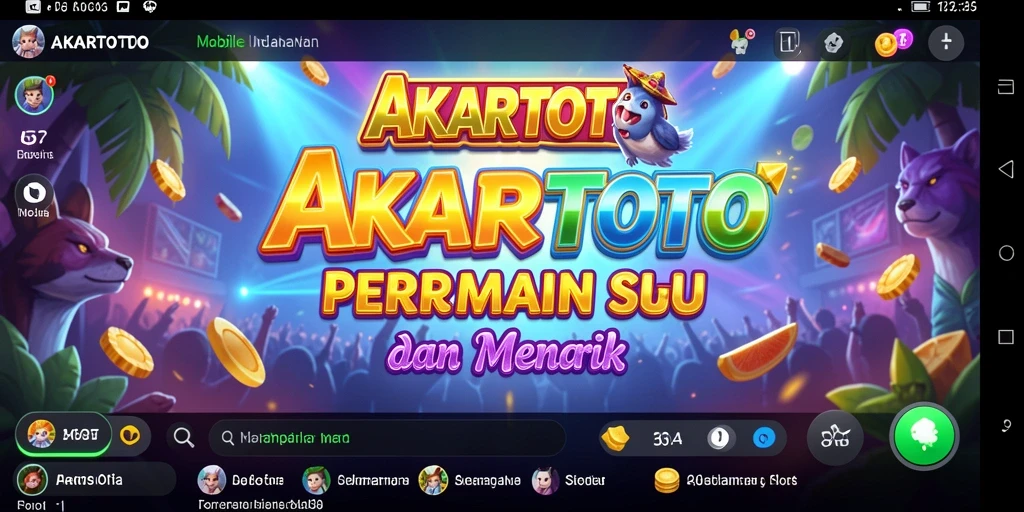 Screenshot gameplay Slot dari AKARTOTO yang menampilkan keasyikan bermain.