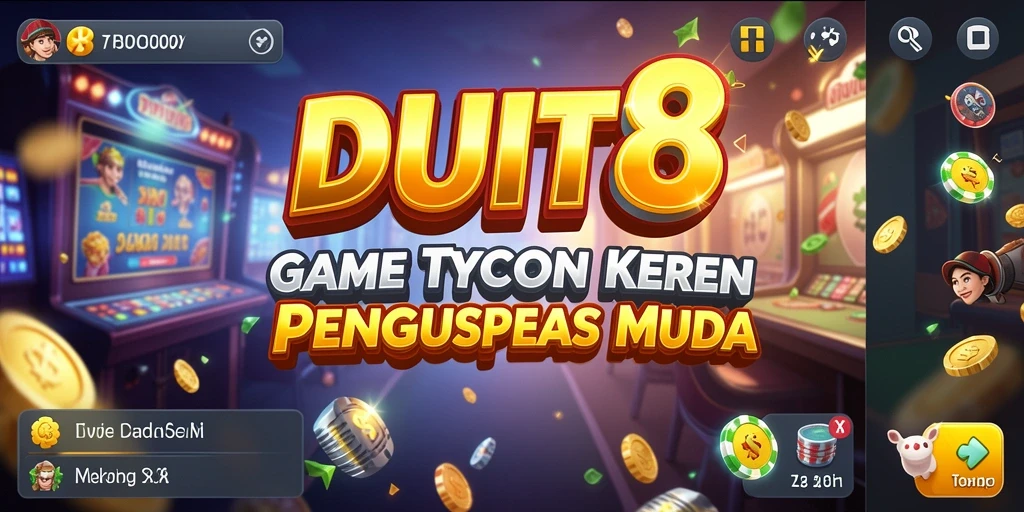 Tampilan gameplay seru dalam game Tycoon DUIT8.