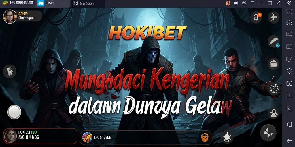 Screenshot HOKIBET menunjukkan momen menegangkan dalam gameplay yang mencekam.