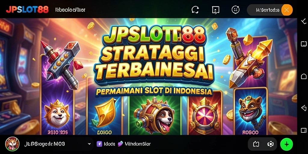 Screenshot utama JPSLOT88 menampilkan gameplay seru dan grafis yang khas.