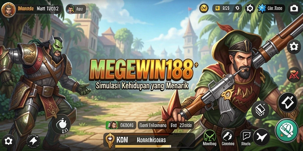 Gameplay MEGEWIN188 yang interaktif dan seru.