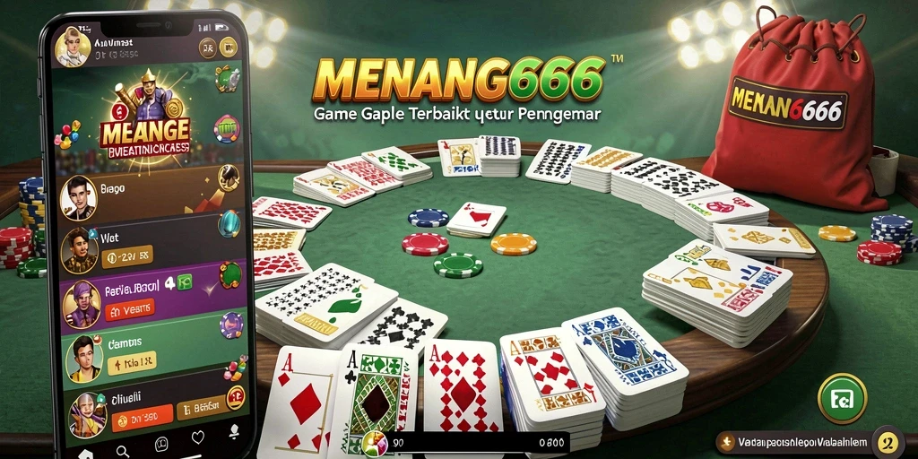Tampilan gameplay Gaple yang seru dan interaktif.