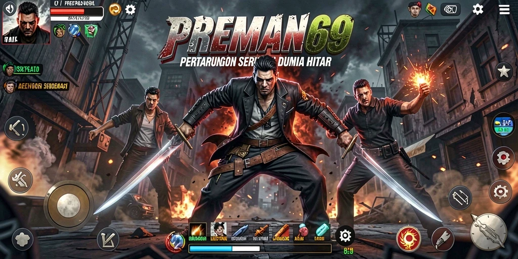 Screenshot gameplay PREMAN69 yang penuh aksi dan petualangan.
